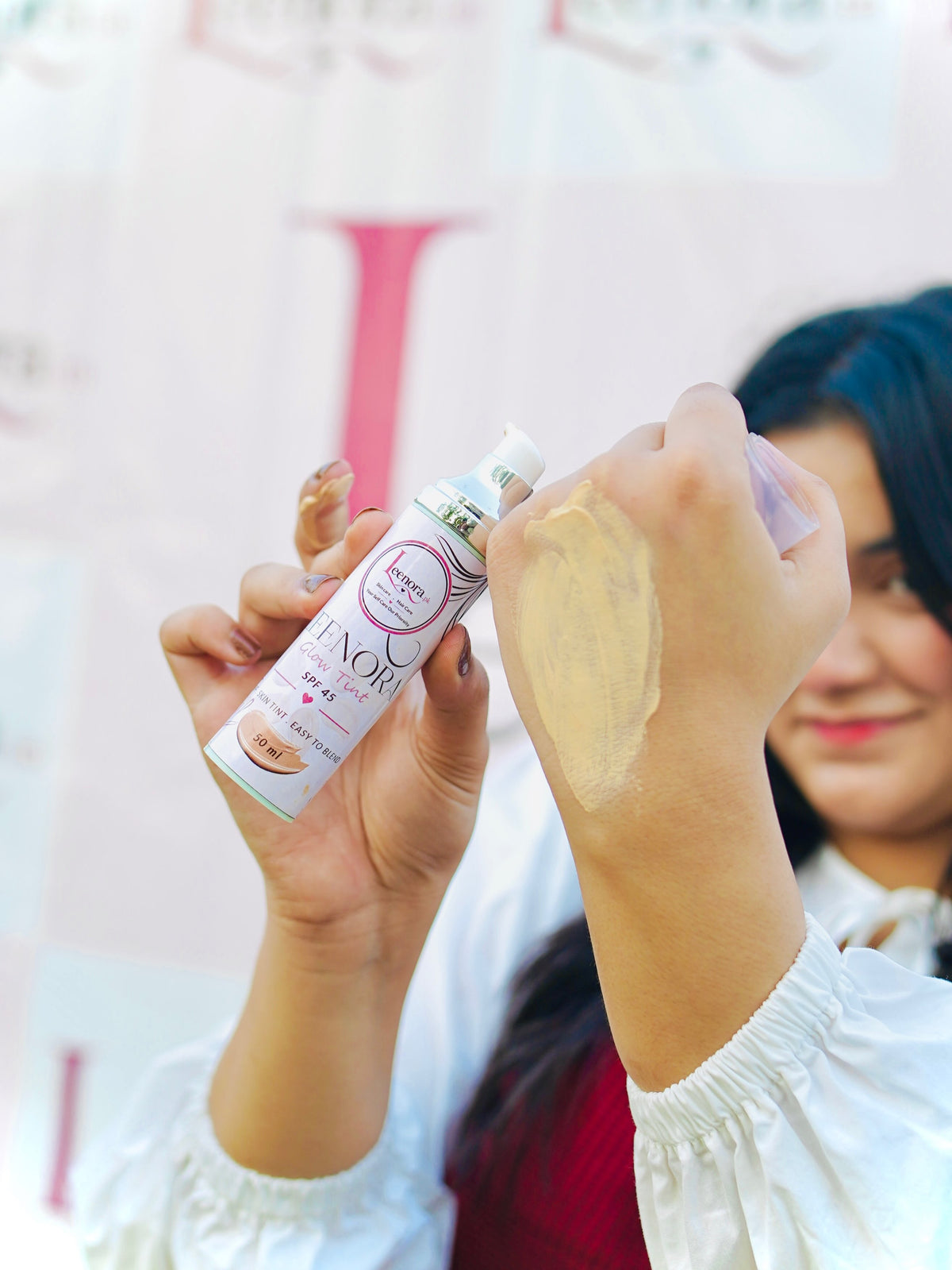 Leenora Glow Tint SPF 45 – Tinted Sunscreen & Skin Tint