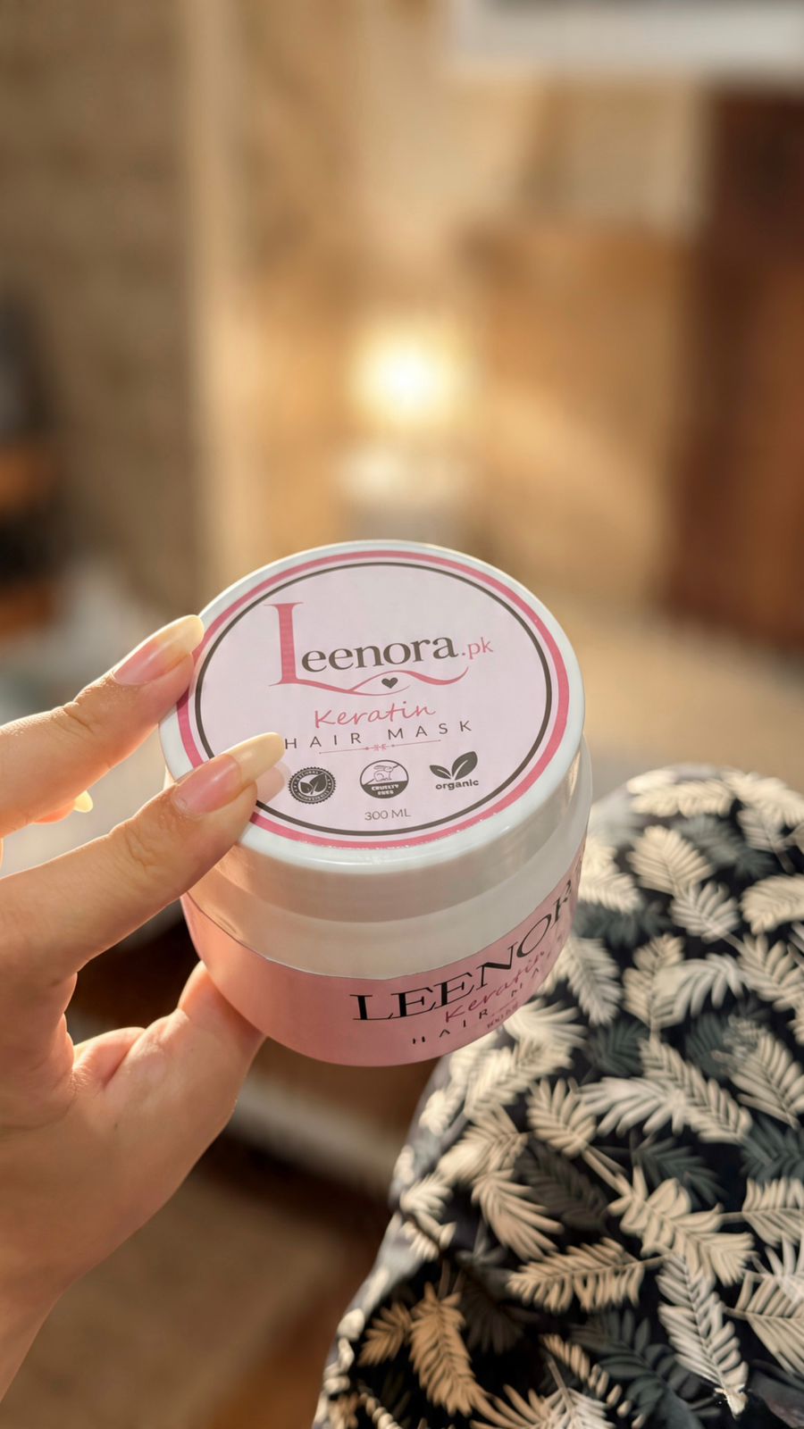 Leenora Keratin Hair Mask – Deep Repair & Smoothing Treatment